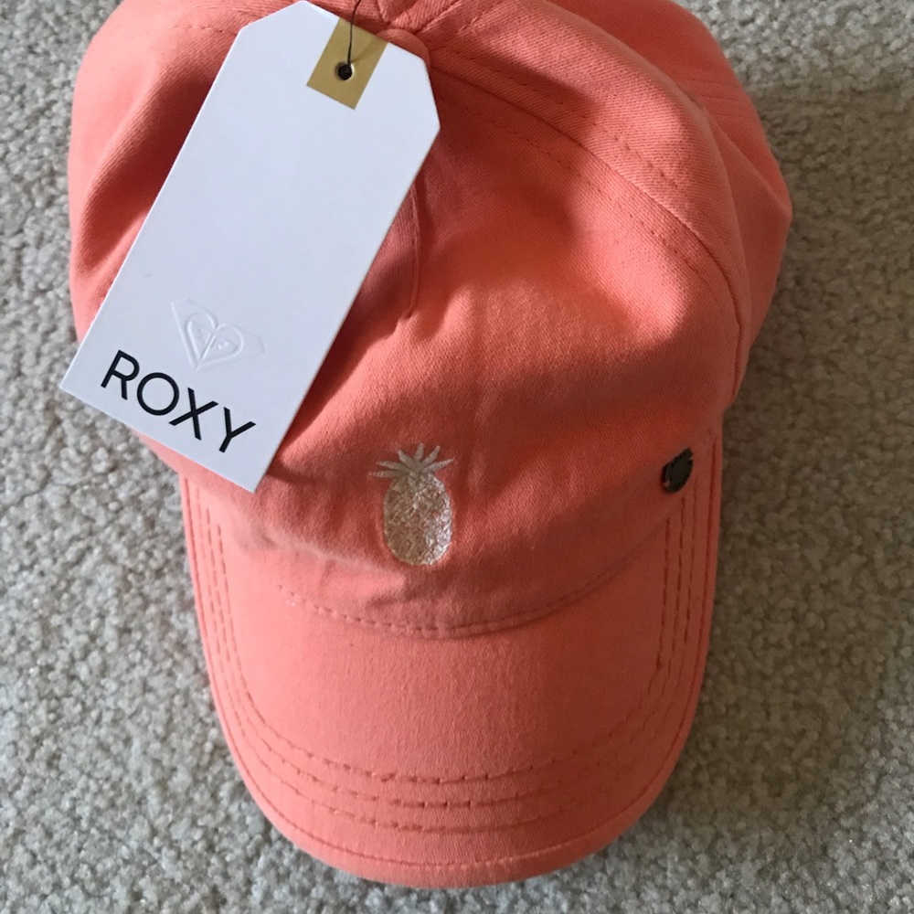 Roxy Baseball Hat with Pineapple Embroidery